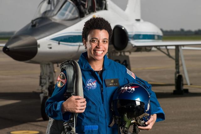 The first black woman to go to the space station