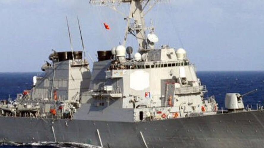 U.S. warships crossed the Taiwan Strait