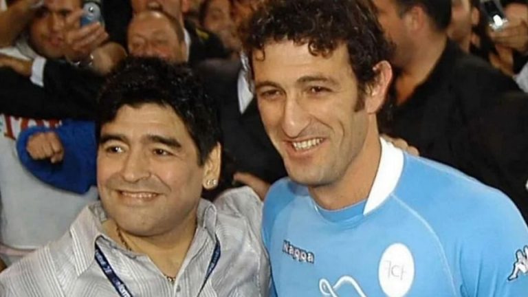 Chiro Ferrara with Maradona. This picture is just a memory to return to now