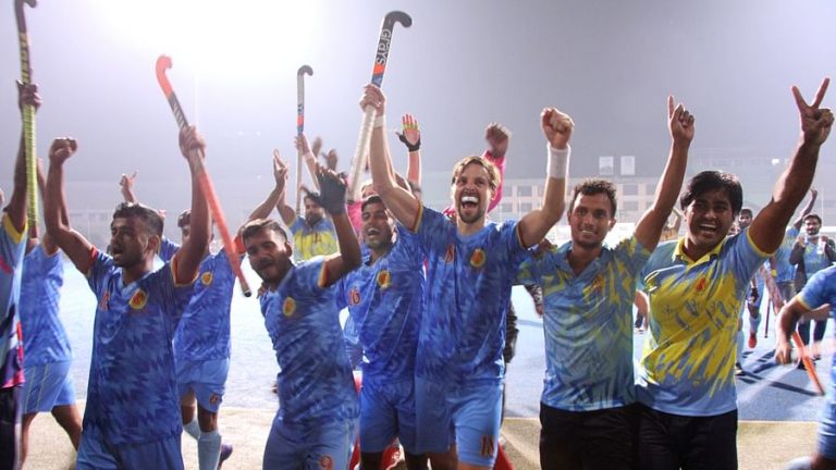 Abahani players wave after losing to Mariners