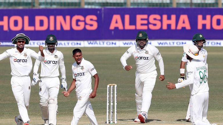 Taizul has given Bangladesh a lead today