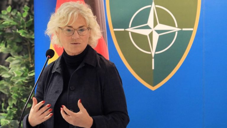 German defence minister