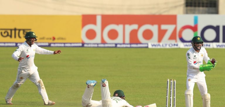 Mushfiqur was run out and returned