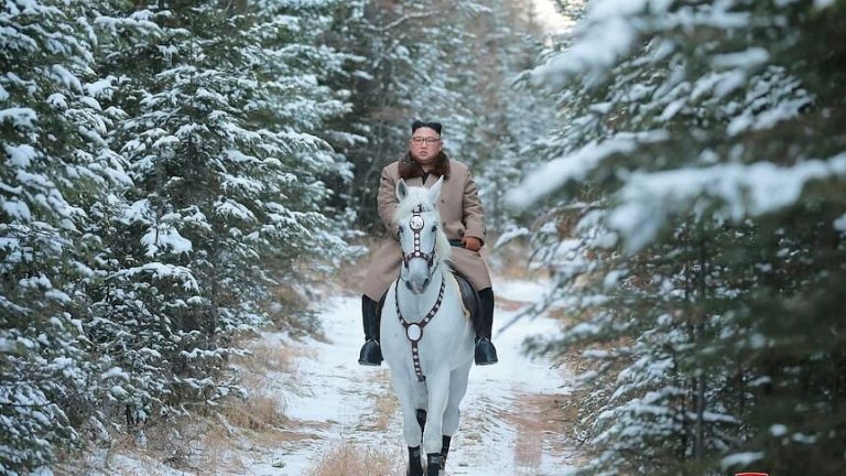 North Korean leader Kim Jong-un likes to ride horses