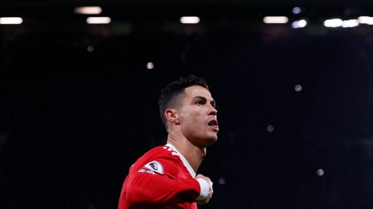 Ronaldo in the United jersey again