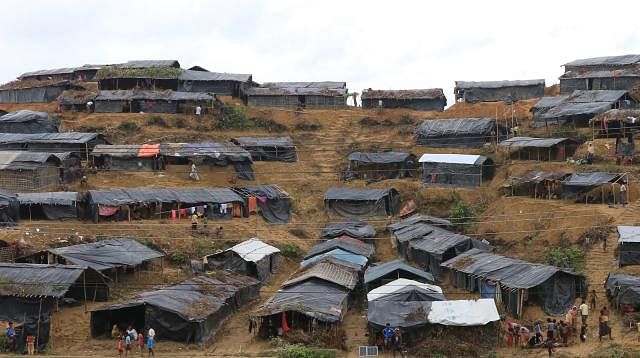 Rohingya camp in Cox's Bazar