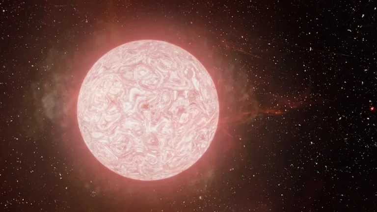 death of a giant star