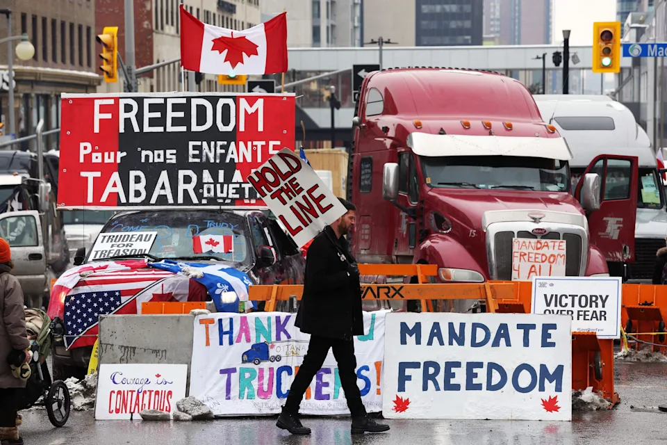 Canada freedom protest