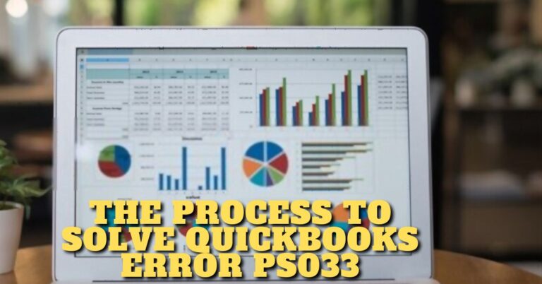 Solve Quickbooks Error PS033